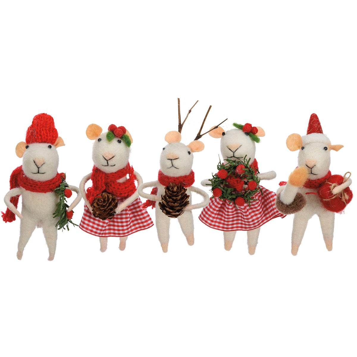 Christmas Mice Critter Set - Thumbnail 2