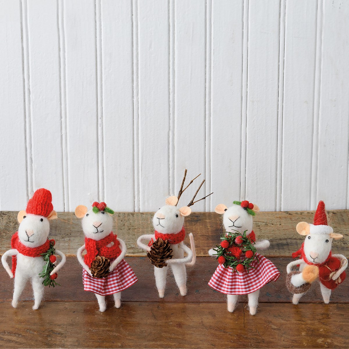 Christmas Mice Critter Set