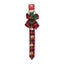 Buffalo Plaid Jingle Bell Christmas Door Hanger