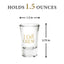 "I Do" Bridal Party Shot Glasses | Set of 6