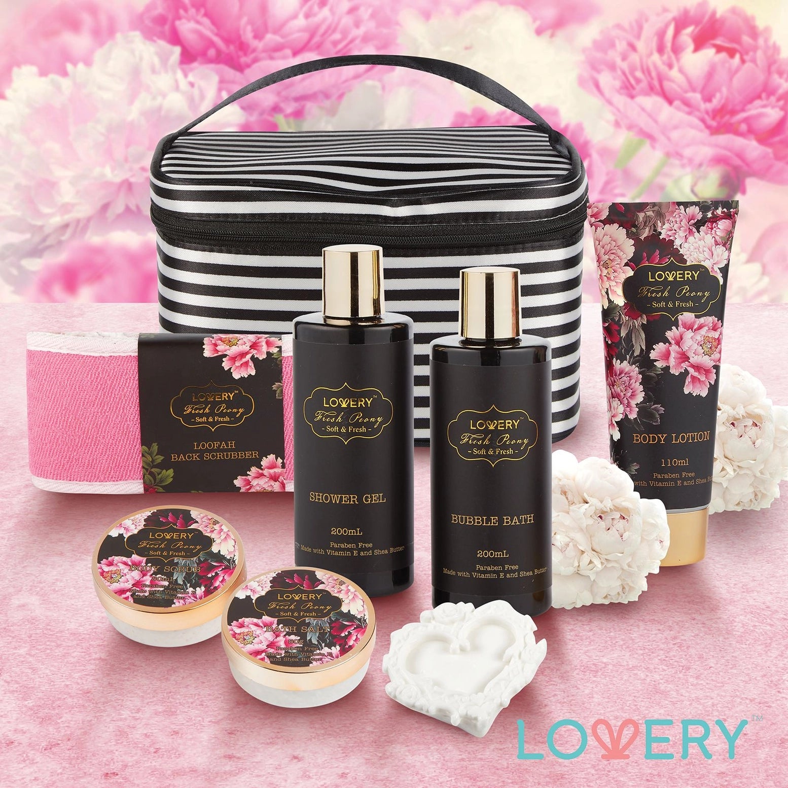 Flovery Peony Spa Set - Thumbnail 2