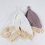 Tassel Pacifier Snap Blanket