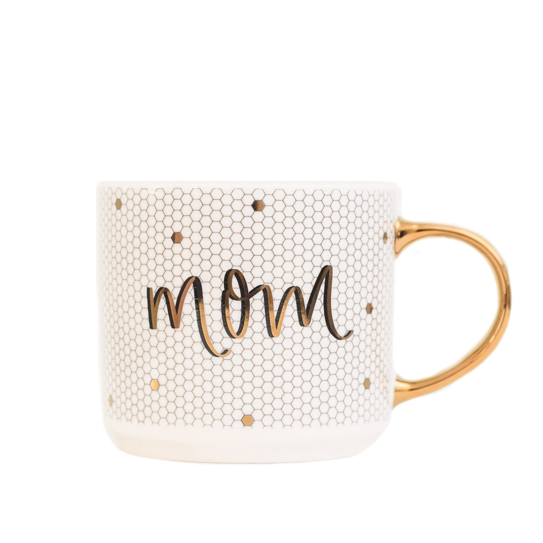 Gold Tile Coffee Mug | Mom