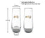 Mr. & Mrs. Champagne Flute Set | Glass