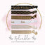 Bride Tribe Hair Elastics | Set of 3