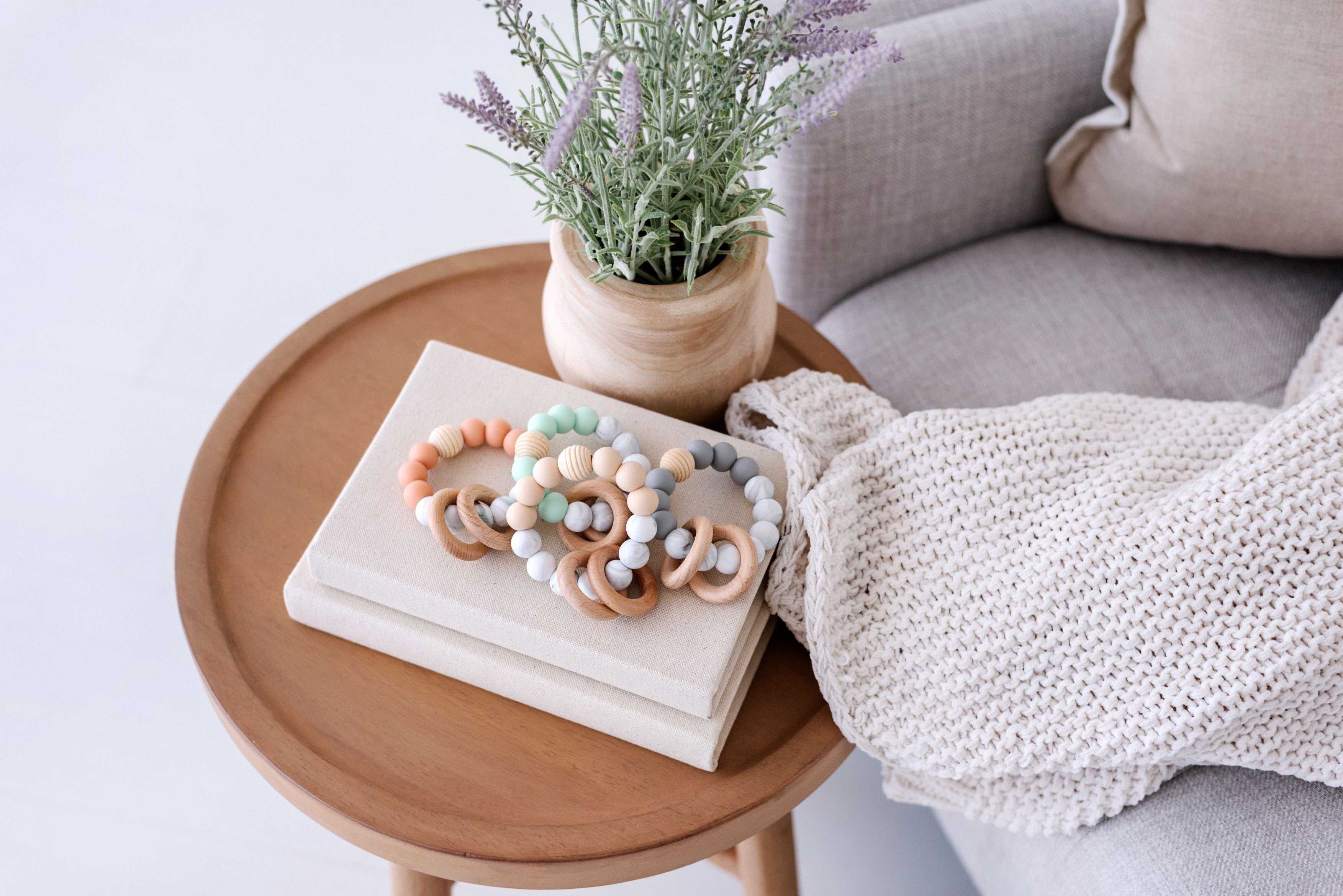 Beehive Teething Rattle – Kate Rose & Company